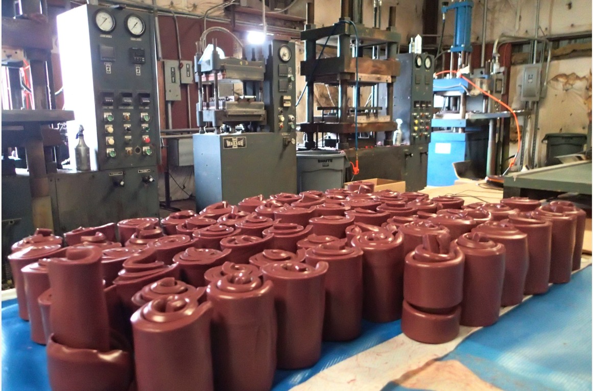 Industrial rubber molding manufacturing